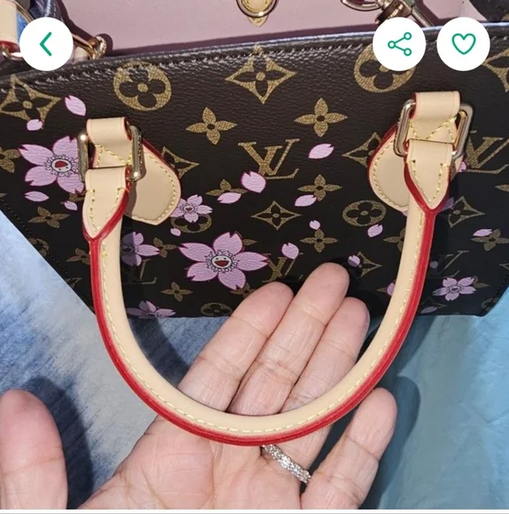 Floral Mini Bag in Brown and Pink - Picture 5 of 10